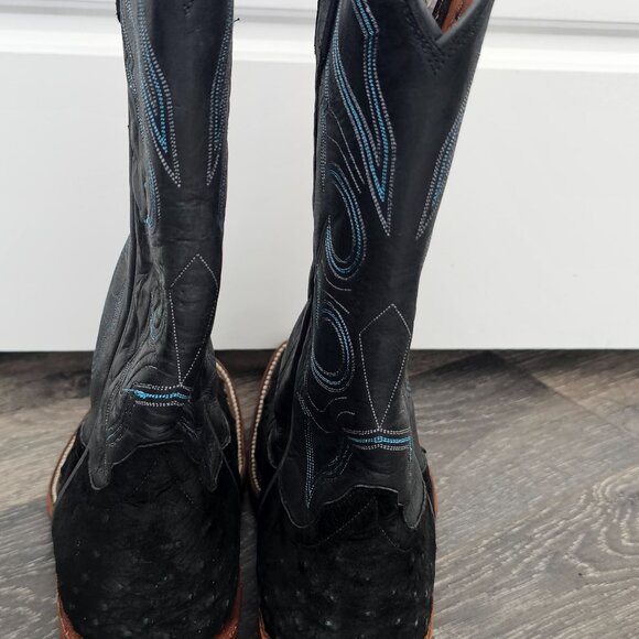 Premium Rios of Mercedes Full Quill Ostrich Boots - Picture 5 of 6